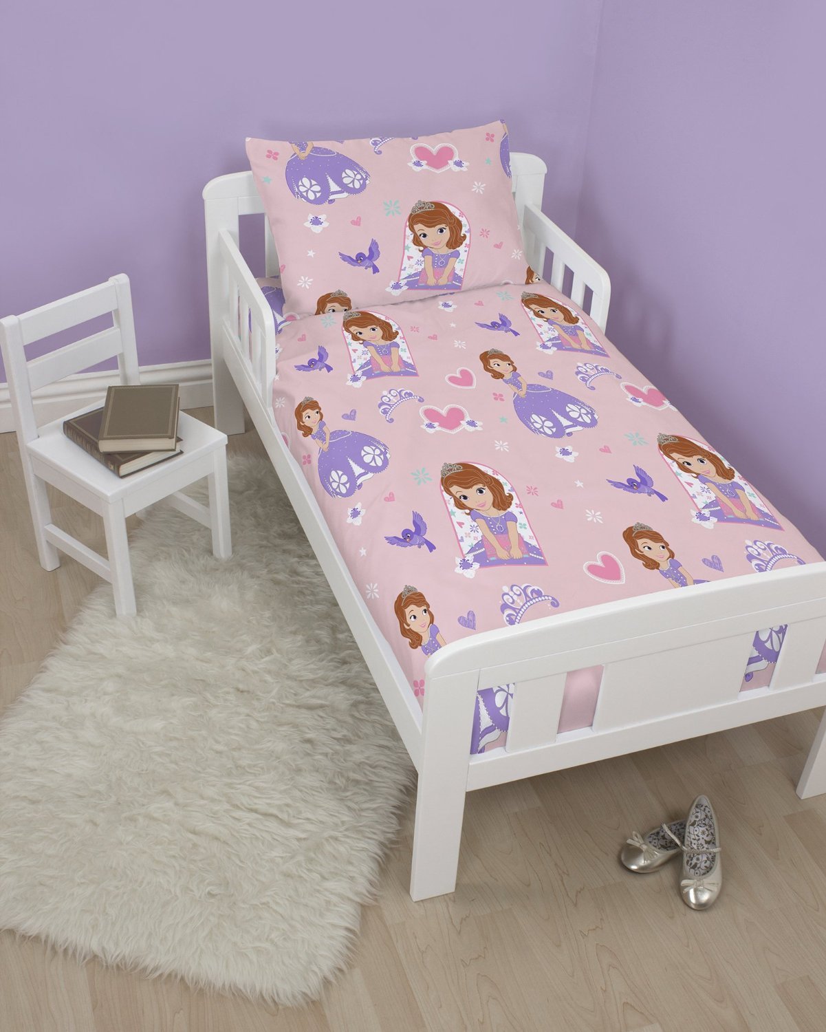 Disney Sofia The First Academy Cot Bed Junior Bed Toddler Bed